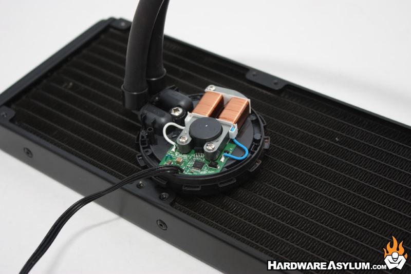 ￼asetek 550lc 120mm liquid cooling cpu cooler