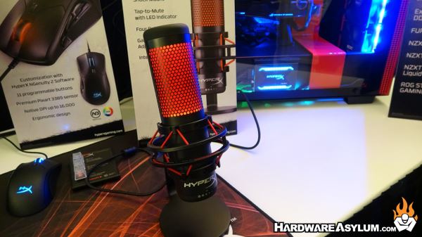 Hyperx Gaming Quadcast Desktop Microphone At Ces 2019 Hardware