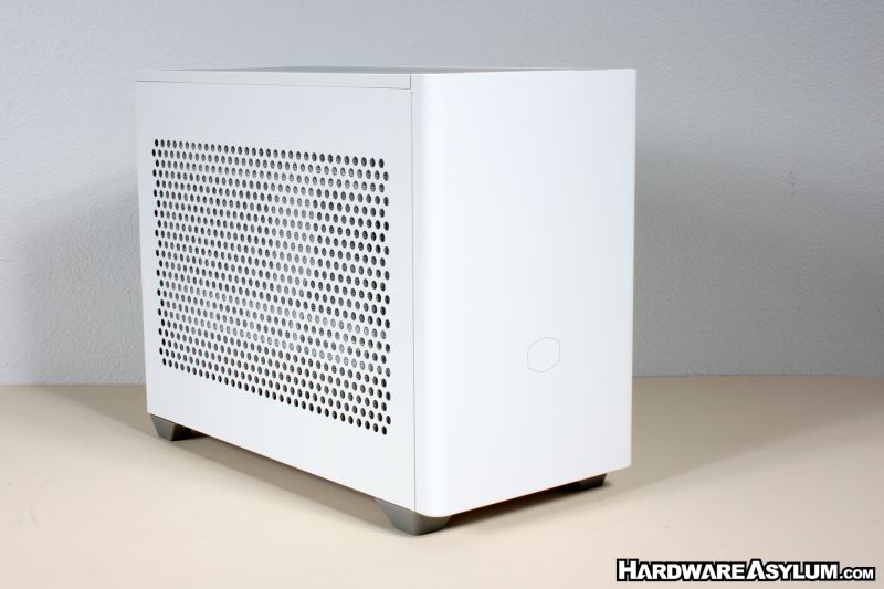 Cooler Master MasterBox NR200 Mini-ITX Mini-Tower Case (White)