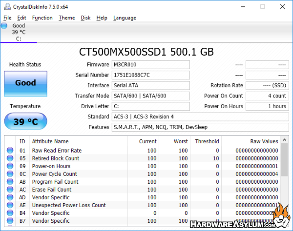 session law Dental Crucial MX500 500GB SSD Drive Review - Benchmark Configuration | Hardware  Asylum