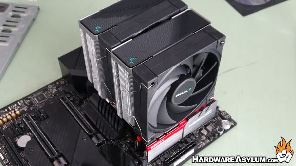 DeepCool AK620 Review - AMD Test System & Temperature Results