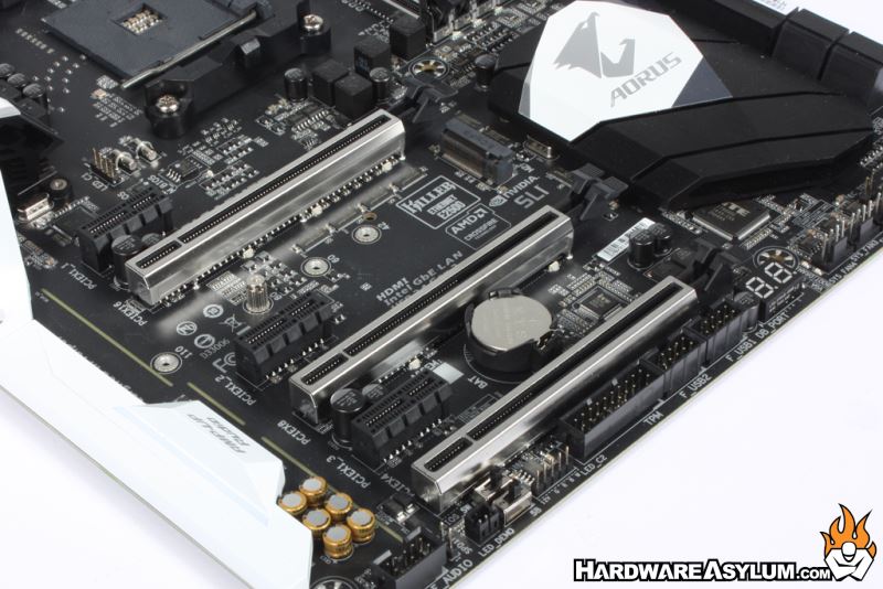 Aorus AX370 Gaming 5 Motherboard Review - Multi GPU Index | Hardware Asylum