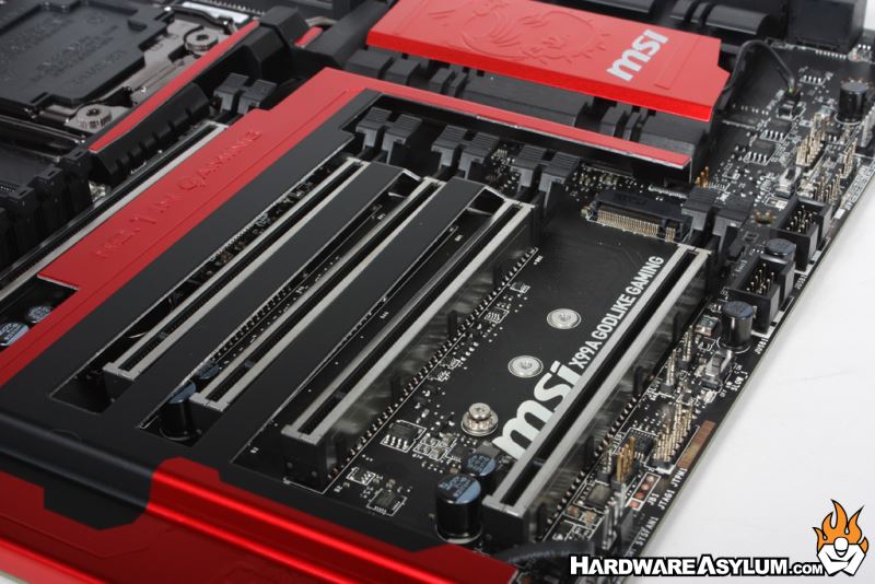 MSI X99A Godlike Gaming Motherboard Review - Board Layout and Features