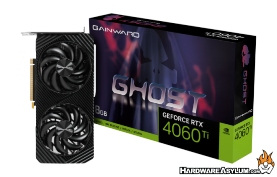 Gainward GeForce RTX 4060 Ti GHOST @ Guru3D | Hardware Asylum