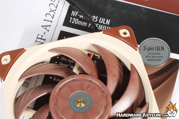 Noctua Nf A12x25 And Nf P12 Redux Fan Review Hardware Asylum