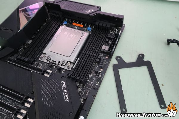 SilverStone IceGem 280 ARGB AIO Cooler Review - Installing the