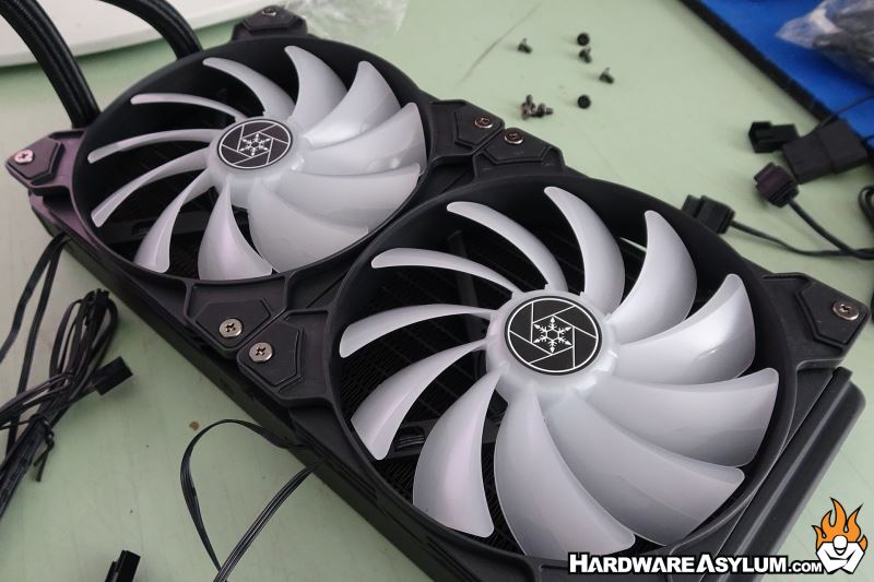SilverStone IceGem 280 ARGB AIO Cooler Review - Installing the 